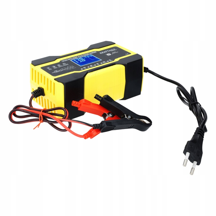 PROSTOWNIK AUTOMATYCZNY AKUMULATOROWY ŁADOWARKA SAMOCHÓD LCD 12V 10A 24V 5A