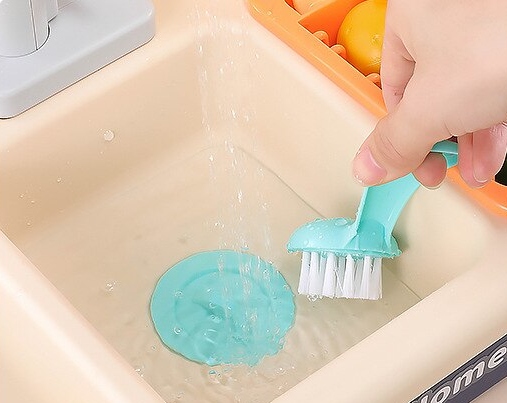 ZLEW ZLEWOZMYWAK kuchenka kuchnia dla dzieci palniki kran z wodą GARNKI