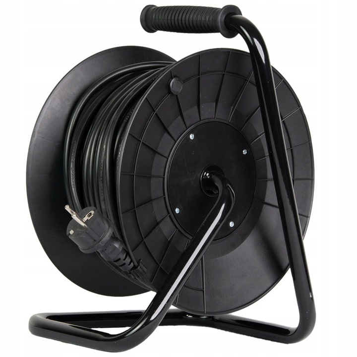 PRZEDŁUŻACZ NA BĘBNIE 3x2,5 50m BĘBNOWY BUDOWLANY ZWIJAK OGRODOWY