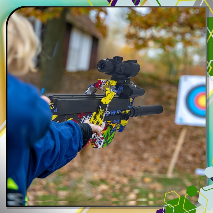 _ P90 PISTOLET KARABIN AUTOMAT NA KULKI ŻELOWE_