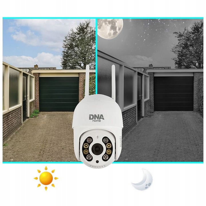 KAMERA WIFI IP SMART ZEWNĘTRZNA OBROTOWA FULL HD 2MP 1080p ZOOM 4x DETEKCJA