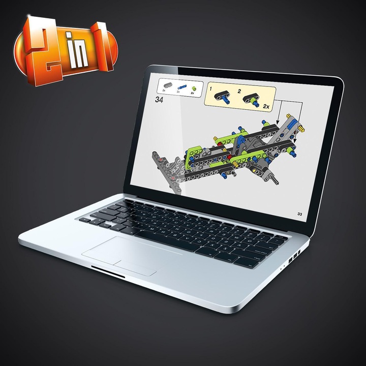 LEGO TECHNIC Monster Jam Grave Digger 42118 + GRATIS List do Mikołaja!