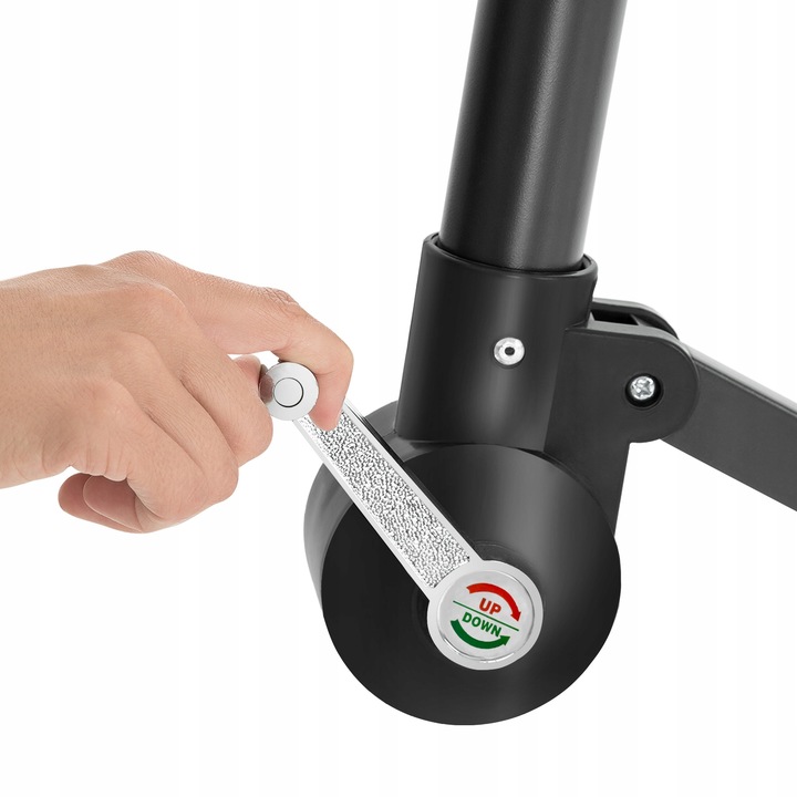 Parasol Apollon z korbą 2,5 x 2,5 m