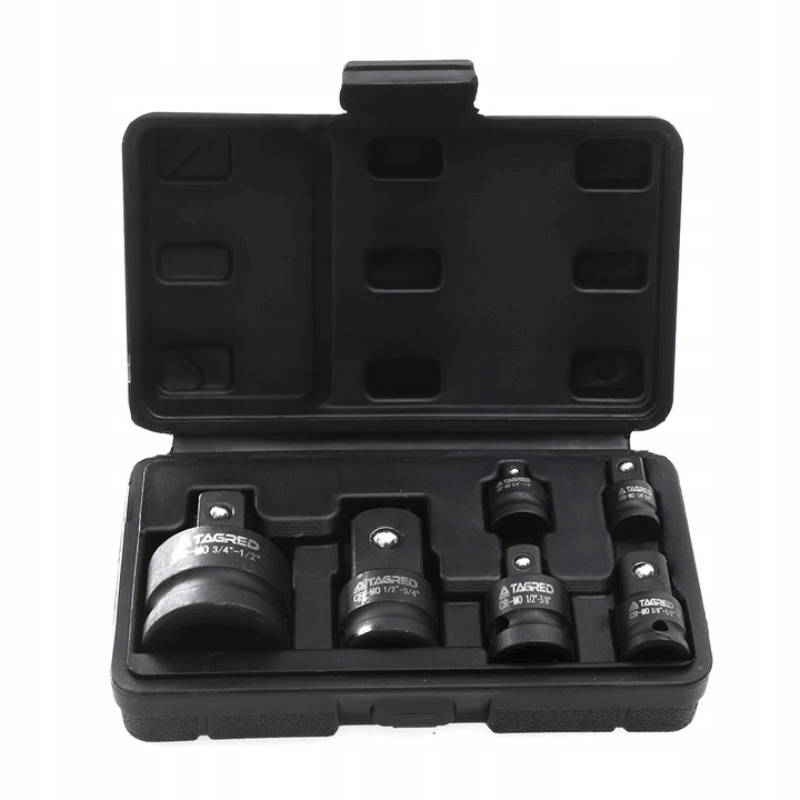 REDUKCJE ADAPTERY REDUKCYJNE 1/2 1/4 3/8 3/4 Udarowe z kulką blokującą x6