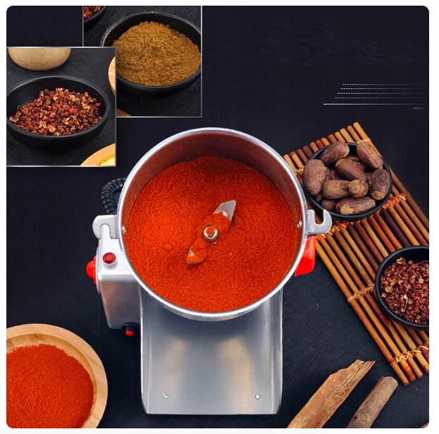 młynek do mielenia ziaren kawy przypraw zboża ziół elektryczny młyn 800g