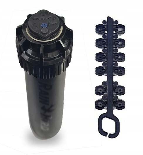ZRASZACZ ROTACYJNY OBROTOWY 5004PC RAIN BIRD PC 3.0 40-360° DYSZE 7,6-15,2m