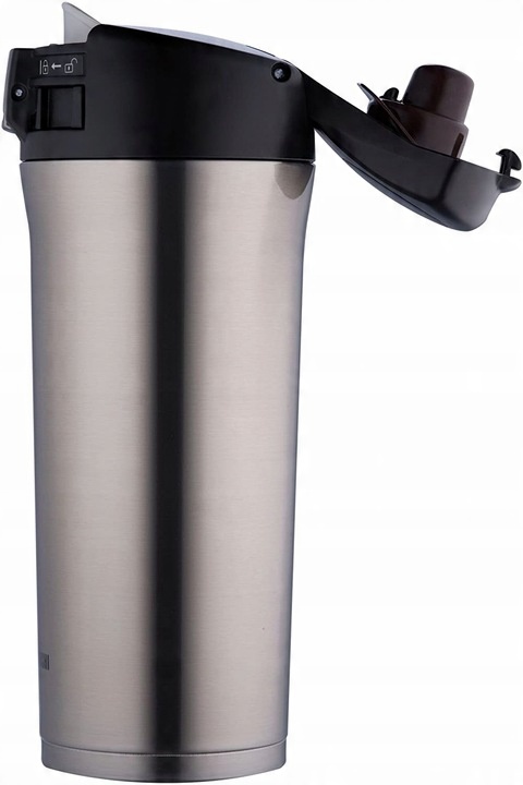 Kubek termiczny do samochodu kawa herbata Zojirushi SM-YAF48 0,48L srebrny