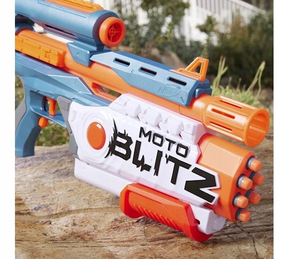 AUTOMATYCZNY PISTOLET NERF ELITE 2.0 KARABIN SHOTGUN 2W1 + 22 STRZAŁKI