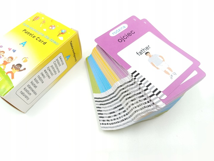 Czytnik Kart Do Nauki słówek POLSKI ANGIELSKI 1020+ SŁÓW TRZY TRYBY JĘZYKÓW