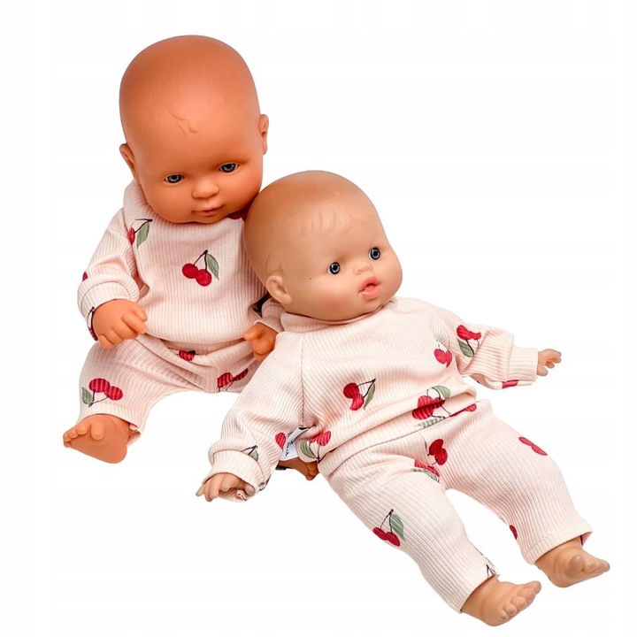 Przytullale, ubranka dla lalki Miniland 32, Minikane 28, dres dla lalki
