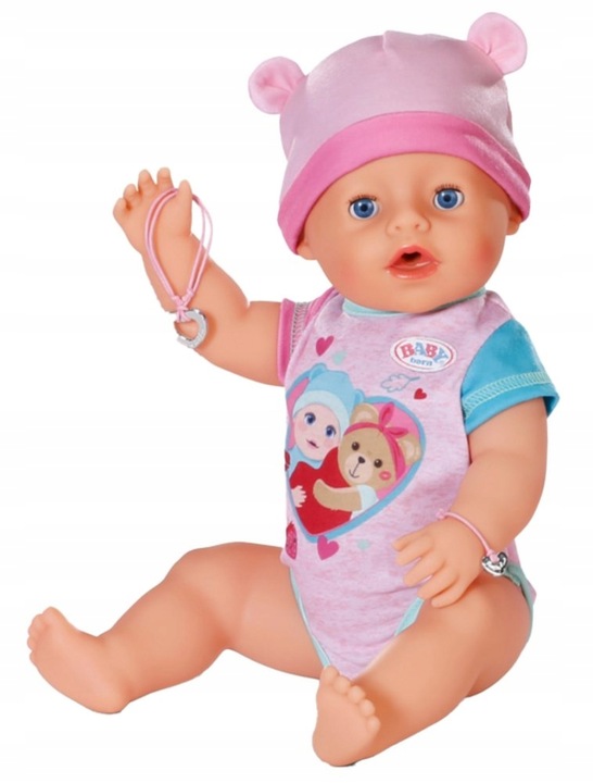 BABY born Interaktywna Lalka Emma Niemowlę 43 cm Bobas Akcesoria
