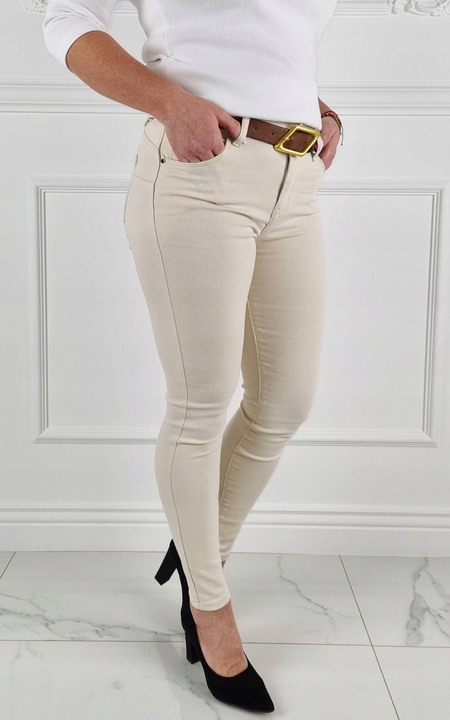 DAMSKIE SPODNIE M. SARA MODELUJĄCE DOPASOWANE Push - UP