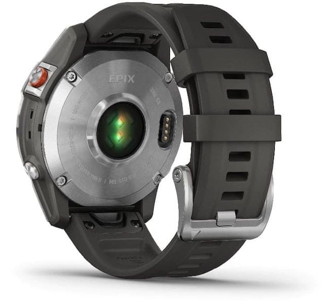 Smartwatch GARMIN Epix 2 Czarno-srebrny