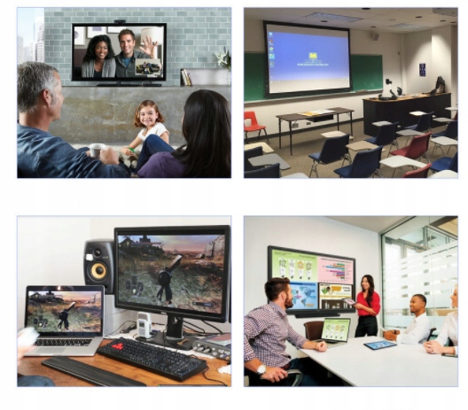 Kabel USB-C DisplayPort 1.2 Żeński Adapter 4K 60HZ Full HD Przewód MHL 1m