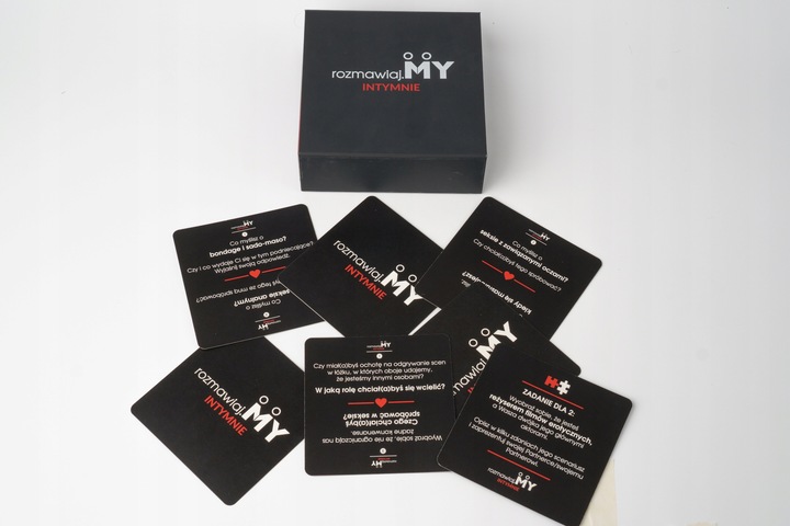 WALENTYNKI GRA EROTYCZNA dla par Rozmawiaj.MY Intymnie rozpalcie emocje!