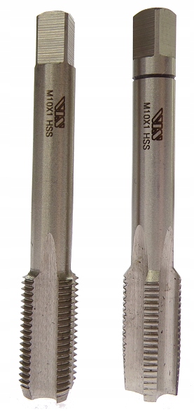 GWINTOWNIK 10x1 RĘCZNY DROBNOZWOJNY M10x1 HSS VIS