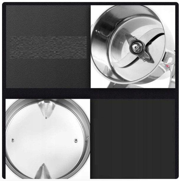 młynek do mielenia ziaren kawy przypraw zboża ziół elektryczny młyn 800g