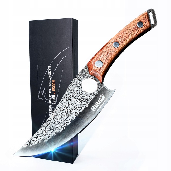 Nóż Szefa HUUSK kuchenny Japoński Profesjonalny Ostrze Nóż Kuchni