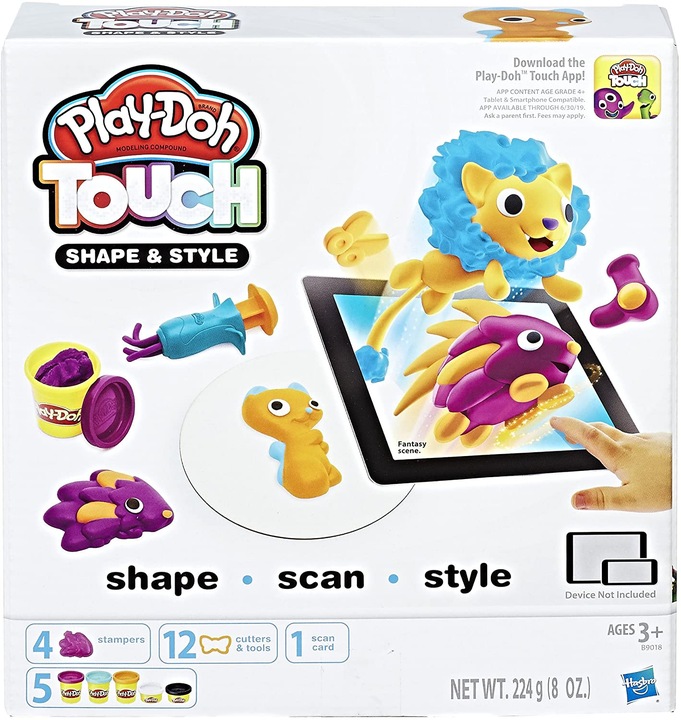 PLAY DOH CIASTOLINA ZESTAW TOUCH STUDIO B9018