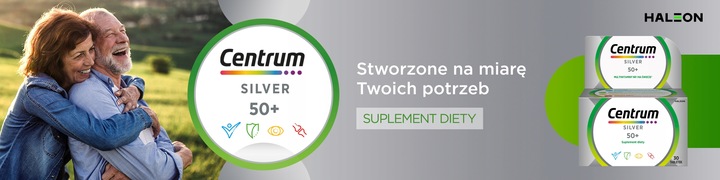 Multiwitamina Centrum Silver 50+ minerały witaminy dla dorosłych 100 tab