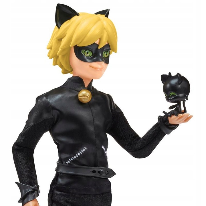 Miraculous Lalka Cat Noir Czarny Kot Adrien 33 cm