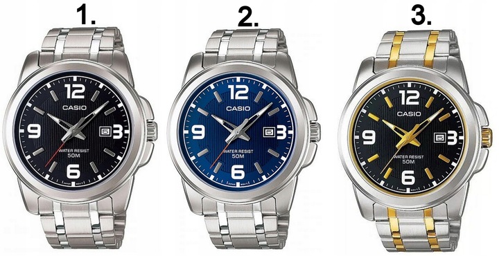 ZEGAREK MĘSKI CASIO REAGAN datownik cyfry +BOX +GRAWER