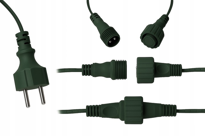 Lampki Choinkowe 500 LED STAŁE ŚWIATŁO - Bez Programatora IP44 ZEW / WEW