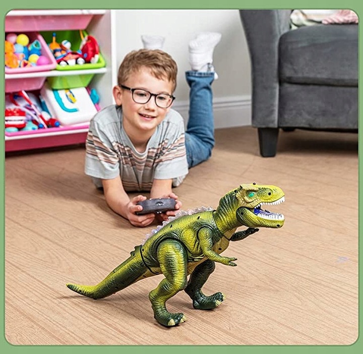 MEGA OGROMNY INTERAKTYWNY DINOZAUR T-REX ZDALNIE STEROWANY CHODZI RYCZY XXL