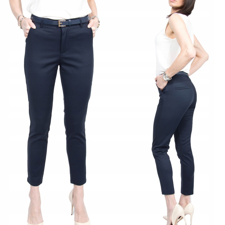 #GL ELEGANCKIE SPODNIE CYGARETKI Push-up roz.42