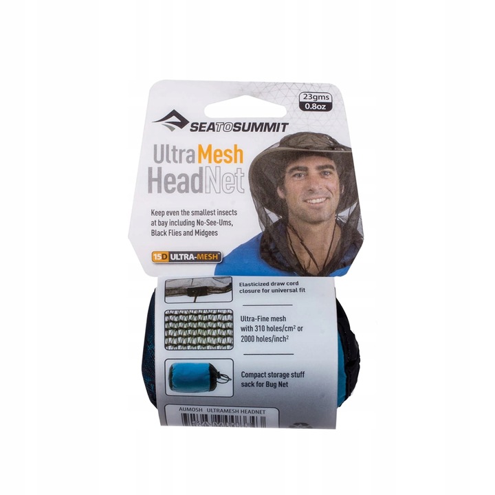 Moskitiera na twarz Sea To Summit Ultra-Fine Mesh Head Net