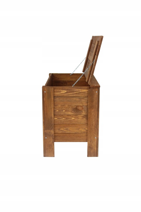 Skrzynia sosnowa skrzynia ogrodowa kufer na zabawki siedzisko pojemnik EKO