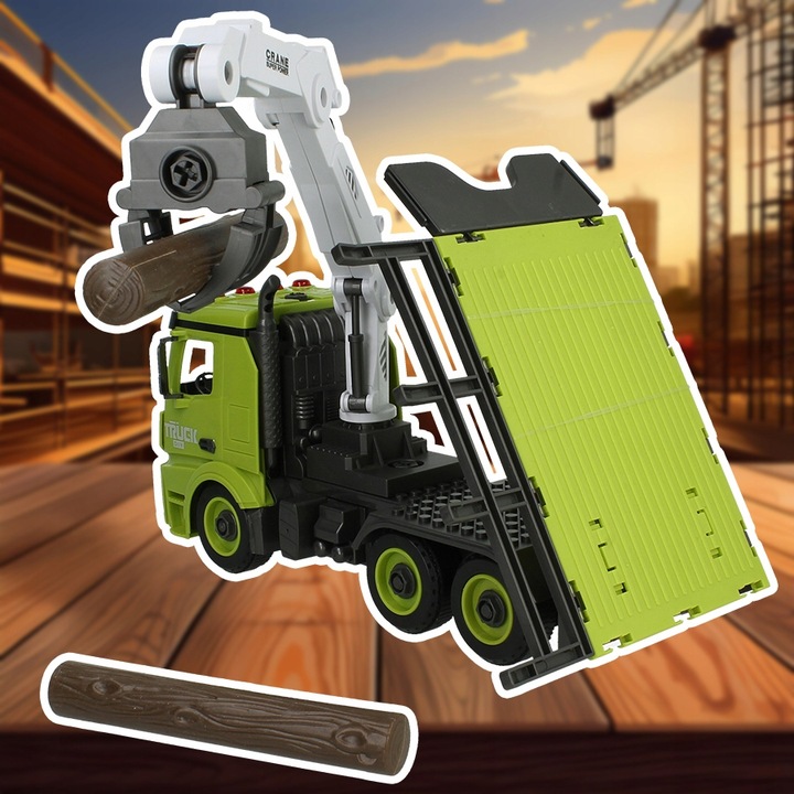 Auto Do Skręcania Rozkręcania Mały Mechanik Jeździ z Napędem Światła Dźwięk