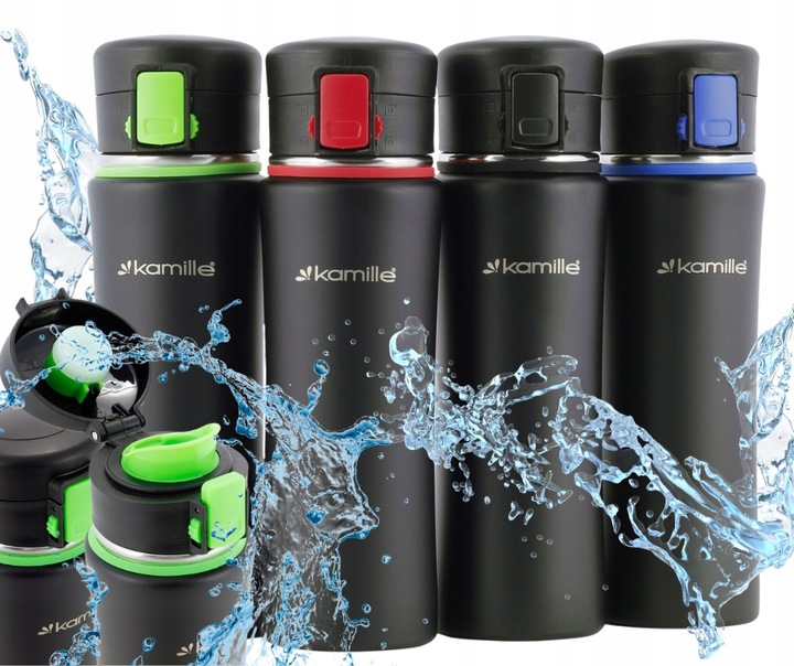 Kubek TERMICZNY Butelka Bidon do SZKOŁY dla DZIECKA 500ml SZCZELNY