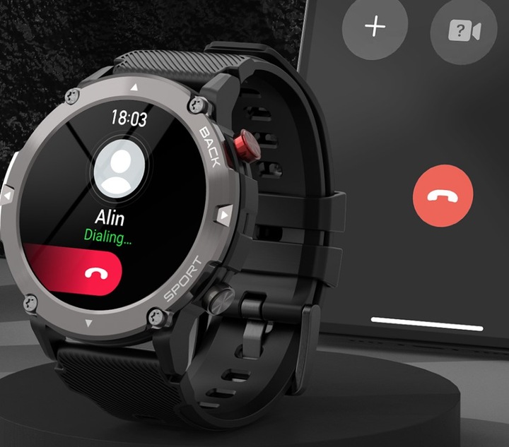 CUBOT C21 SMARTWATCH ZEGAREK 5ATM PULS ROZMOWY TEL