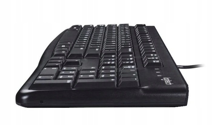 Klawiatura LOGITECH K120 czarna przewodowa USB 920-002479