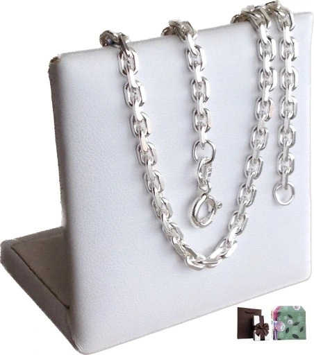 GRUBY Łańcuszek srebrny próby 925 (na PREZENT) SREBRO