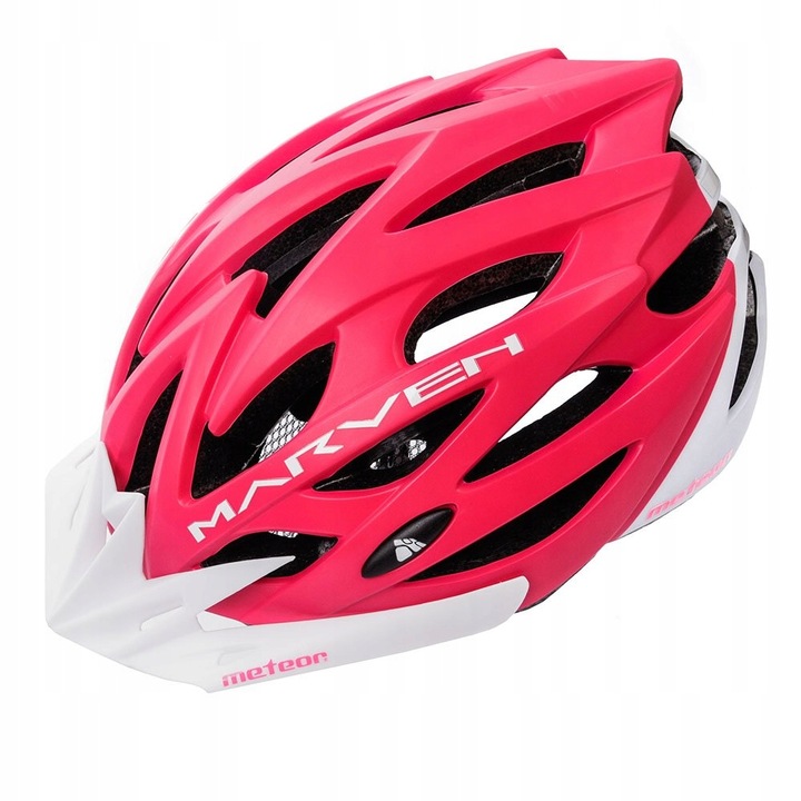 KASK ROWEROWY REGULOWANY METEOR MARVEN S 52-56cm siatka otwory wentylacyjne