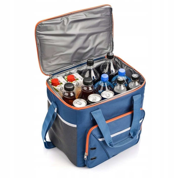 Torba termiczna termoizolacyjna plażowa piknik przenośna Meteor Frosty 30 l