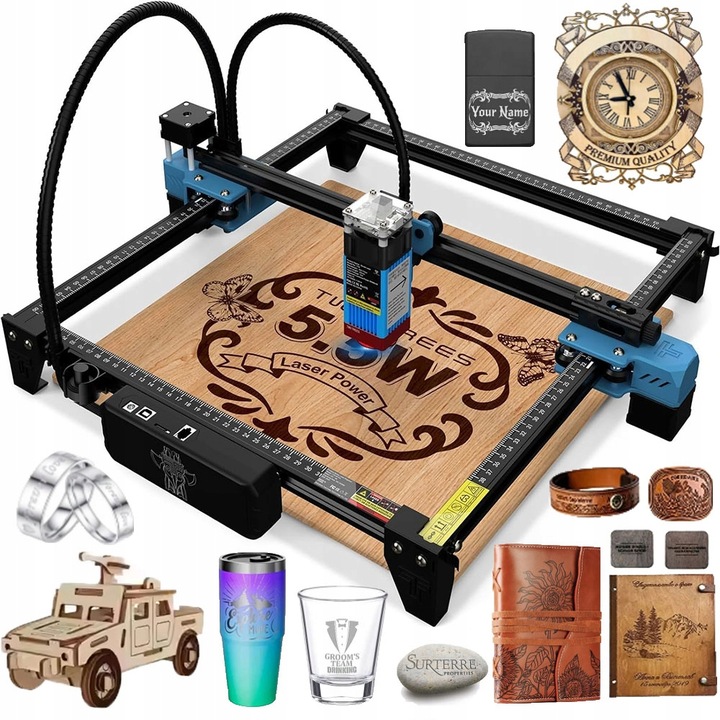 Nowa grawerka laserowa Twotrees TTS-55 Pro 5.5W 30000mm/min ploter tnący