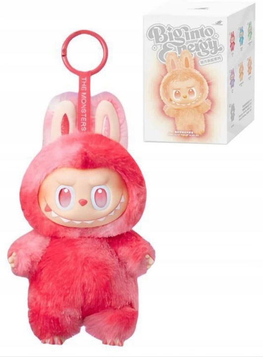 LABUBU GRAJĄCE ŚPIEWAJĄCE BIG INTO ENERGY THE BRELOK MASKOTKA FIGURKA