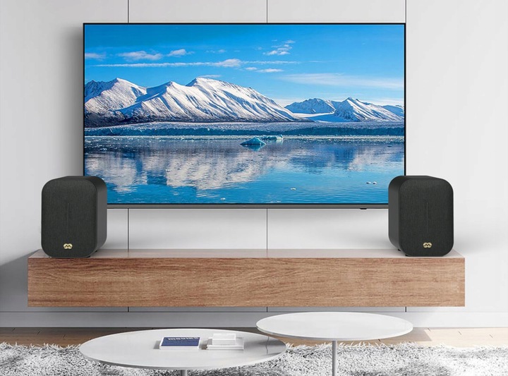 MOZOS AGERA GŁOŚNIKI DO KOMPUTERA TELEWIZORA Z PILOTEM MOCNE PREMIUM OPTYK