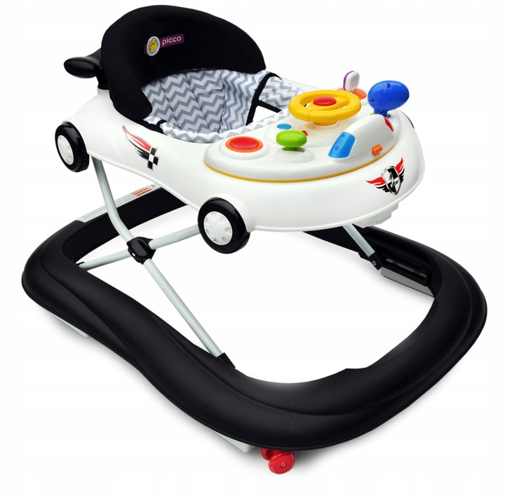 Chodzik dla dzieci RACER interaktywny ze stolikiem do zabawy miękkie koła