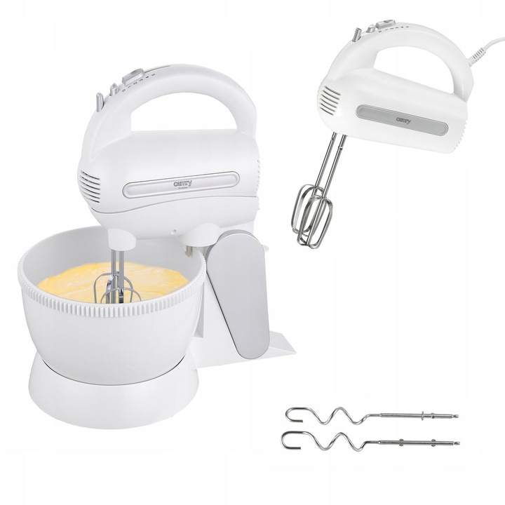 Mikser Ręczny Z Misą Robot Kuchenny 600W Turbo