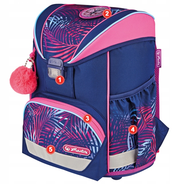 TORNISTER HERLITZ ULTRALIGHT PLUS TROPICAL CHILL