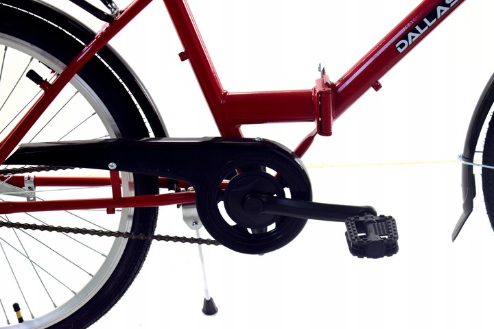 Rower miejski 24 składak damski męski składany