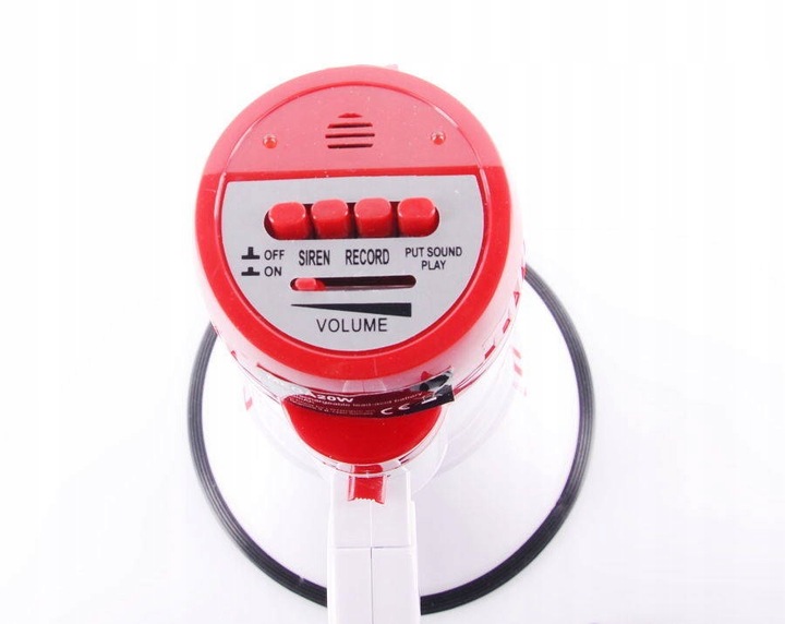 Megafon 20W LTC z akumulatorem i nagrywaniem