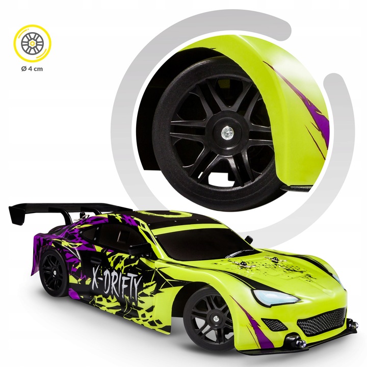 Samochód Auto RC DRIFT DRIFTING do DRIFTU ZDALNIE STEROWANY 1:16 20km/h