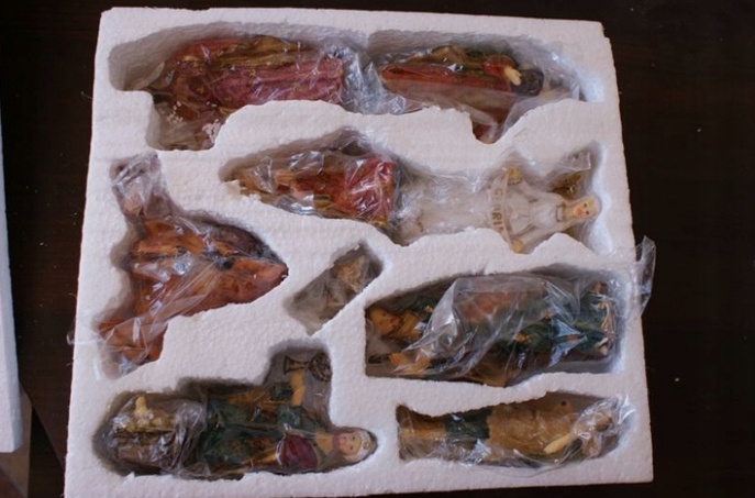 FIGURY DO SZOPKI ŻŁOBKA 15 CM ŻYWICA 11 FIGUR BOŻE NARODZENIE