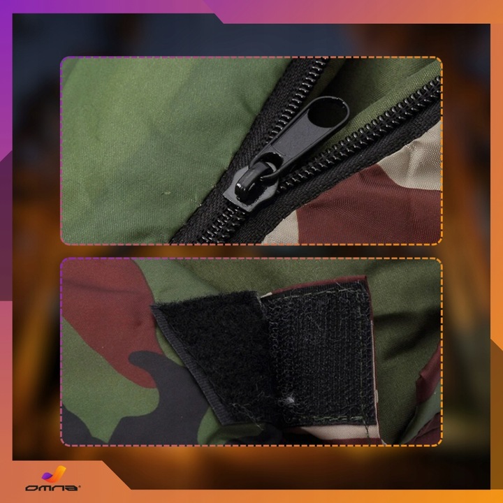 Śpiwór turystyczny dziecięcy dla dorosłych dziecka pod namiot ciepły kaptur