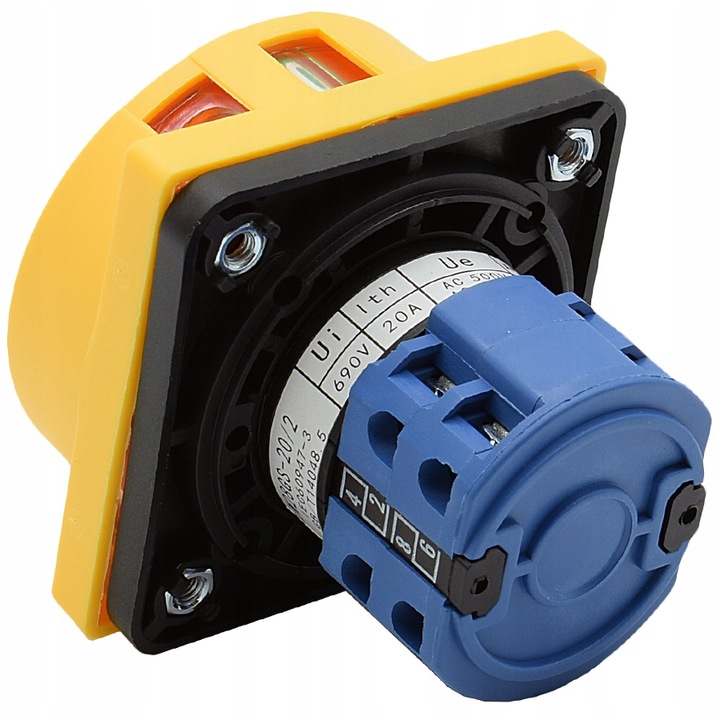 ŁĄCZNIK WŁĄCZNIK WYŁĄCZNIK OBROTOWY KRZYWKOWY 20A 3 FAZY TABLICOWY